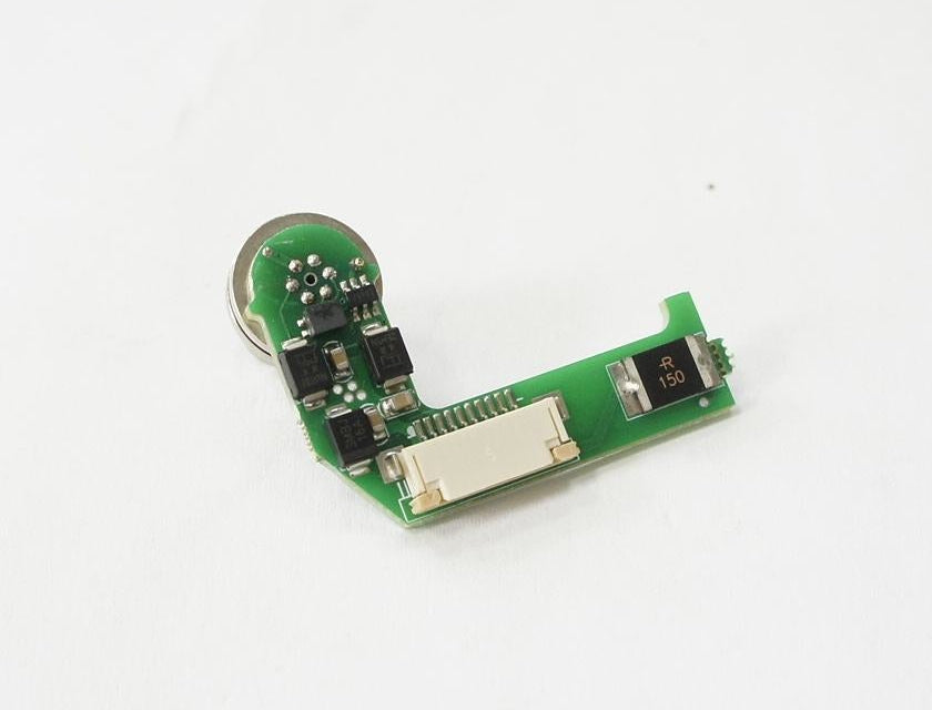 Electric Water Interface Button circuit board for digital interface repairs.