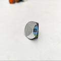 25.4mm Optical Mini Prism shown from the side on a light background, highlighting its precision-engineered design.