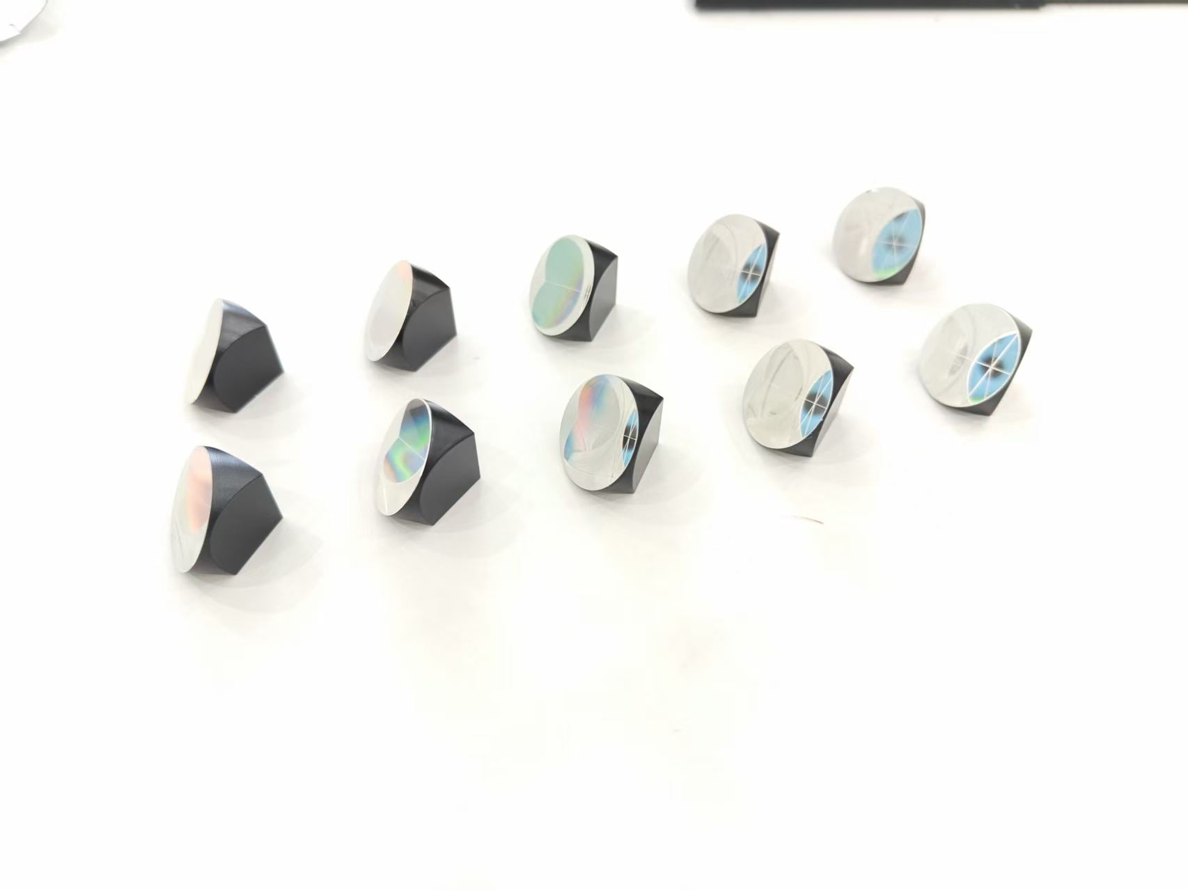 25.4mm Optical Mini Prism: cluster of optical corner cube prisms used for surveying applications.