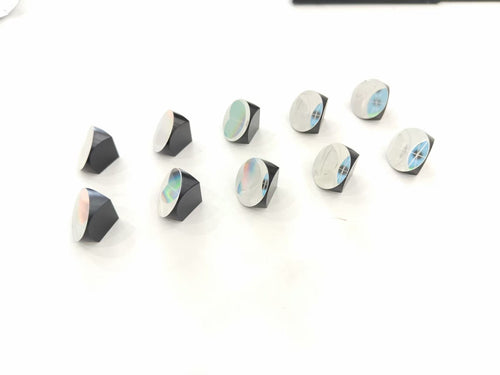25.4mm Optical Mini Prism: cluster of optical corner cube prisms used for surveying applications.