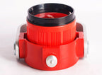 TP 04 Single Prism for Total Station with red housing for improved visibility and robust measurements.