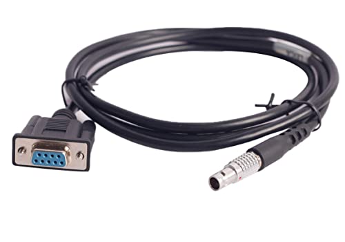RS232 Com Port Data Cable for Total Stations, ideal for data transfer and connecting total stations to computers.