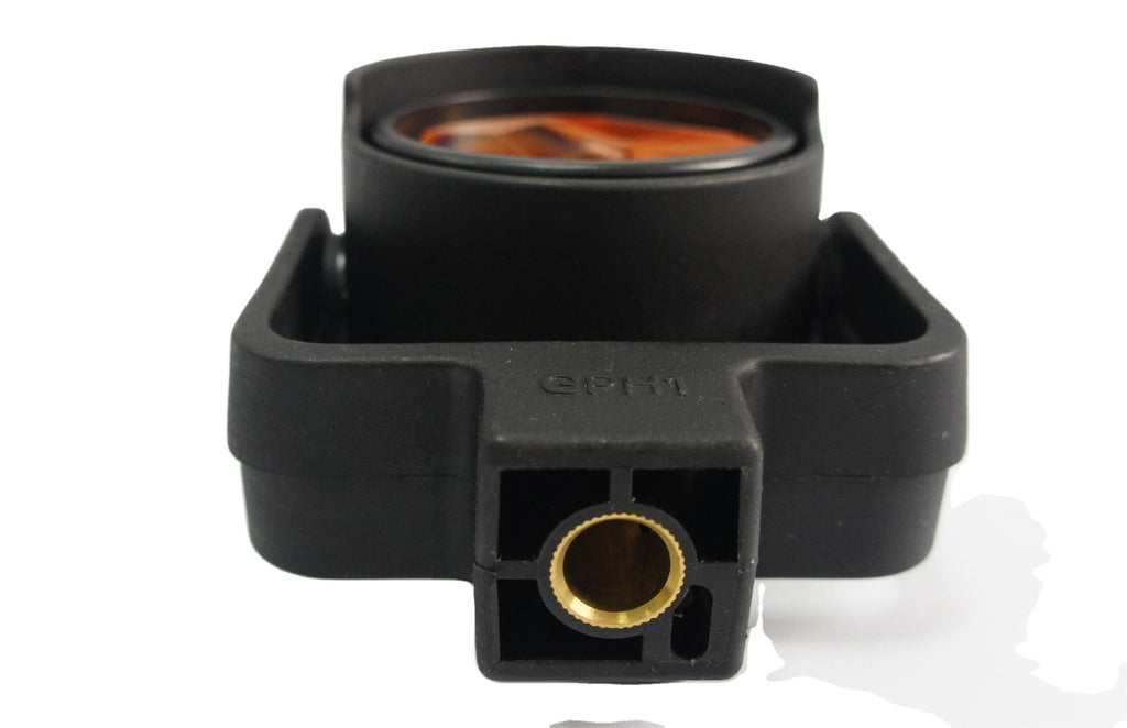 GPH1P Single Prism for Total Station showing front view with precision construction for surveying tasks