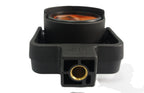 GPH1P Single Prism for Total Station showing front view with precision construction for surveying tasks