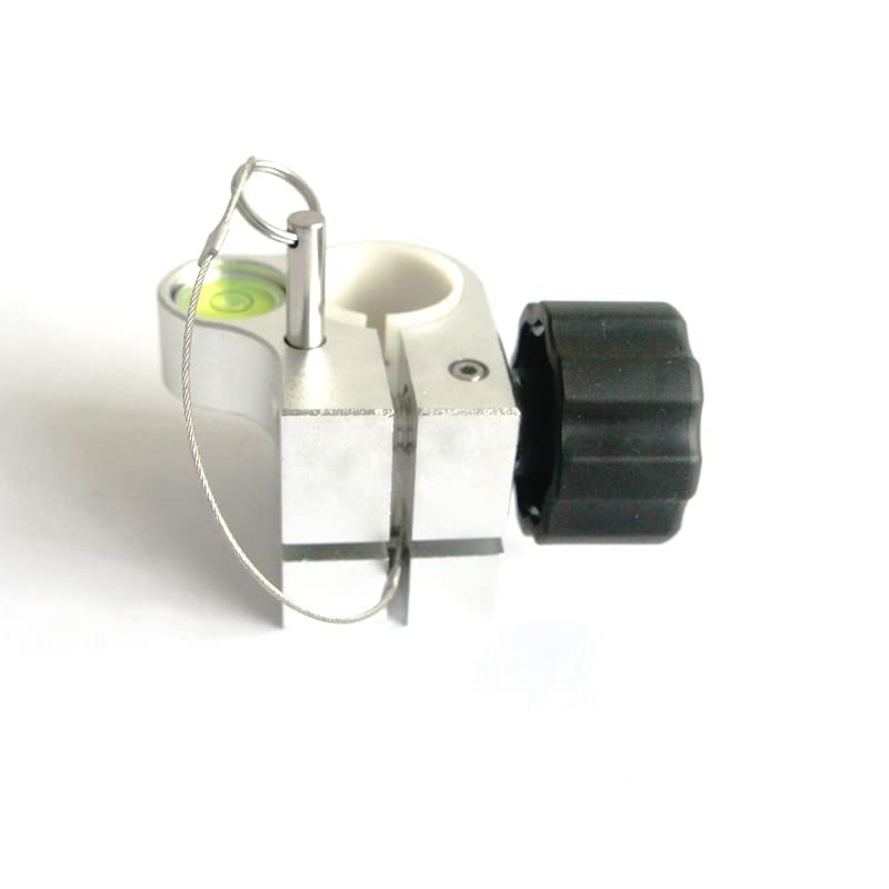 Telescopic Carbon Fiber Pole Bubble Bolt for leveling survey poles with bubble vial and durable construction