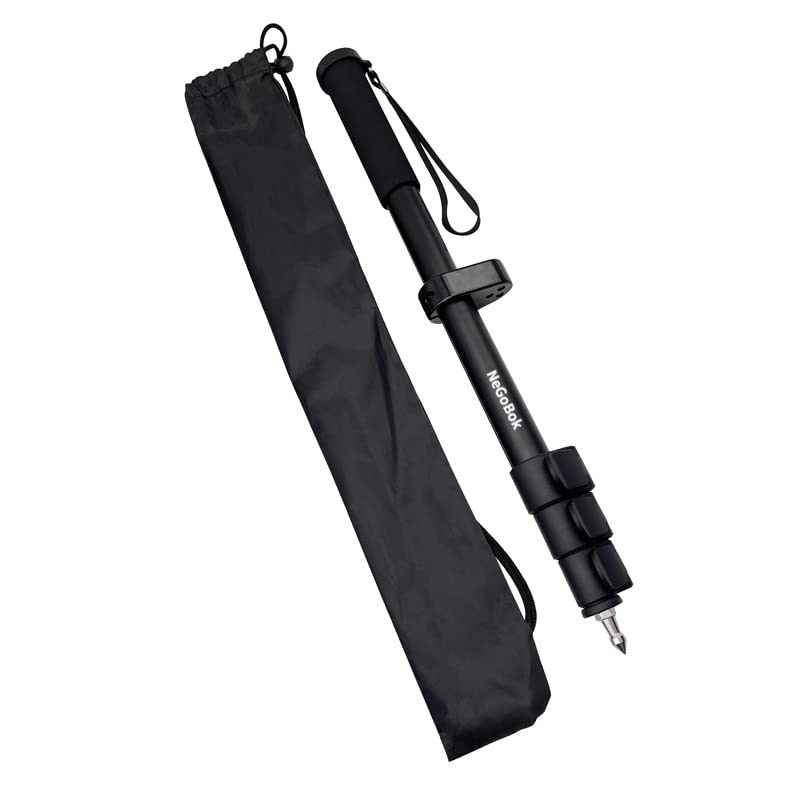 Telescopic RTK Rod 47cm to 150cm Aluminum Alloy Portable Centering Pole