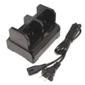 C300 4 Slot Battery Charger for Trimble showing two slots and power cord for charging GNSS batteries.