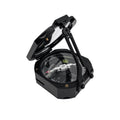 DQL-8 Geological Compass: Aluminum Pocket Transit open showing precision needle for accurate orientation measurements.