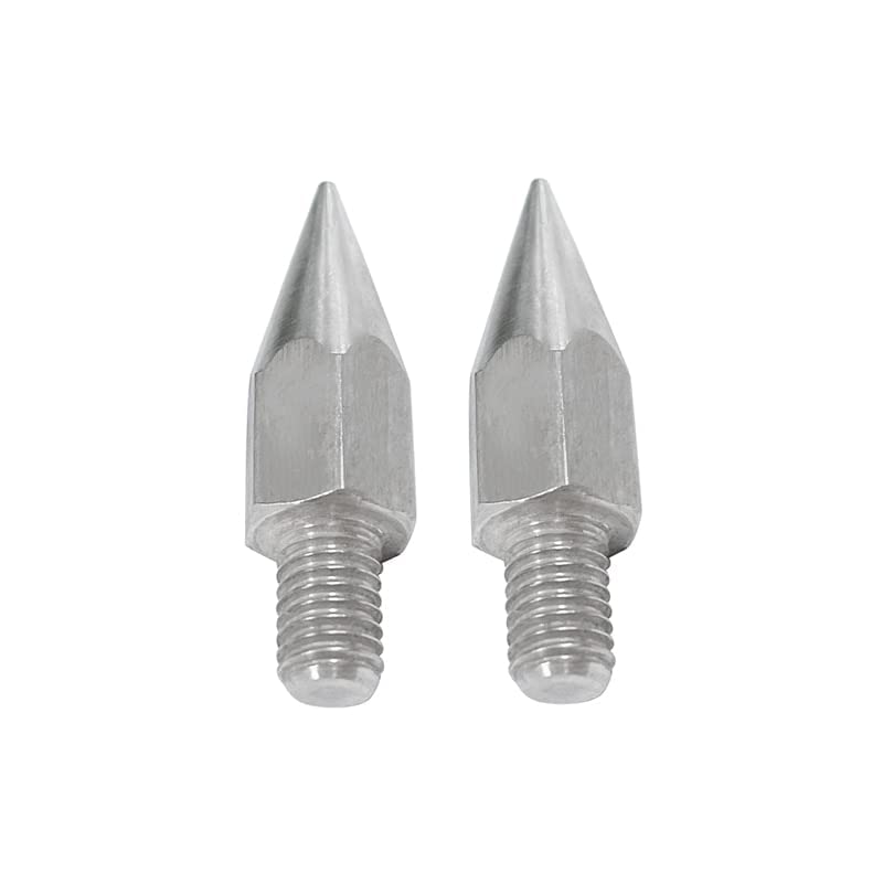 Prism Pole Point (2pcs) Stainless Steel M10/M9.7/M8/7.5mm for GPS RTK