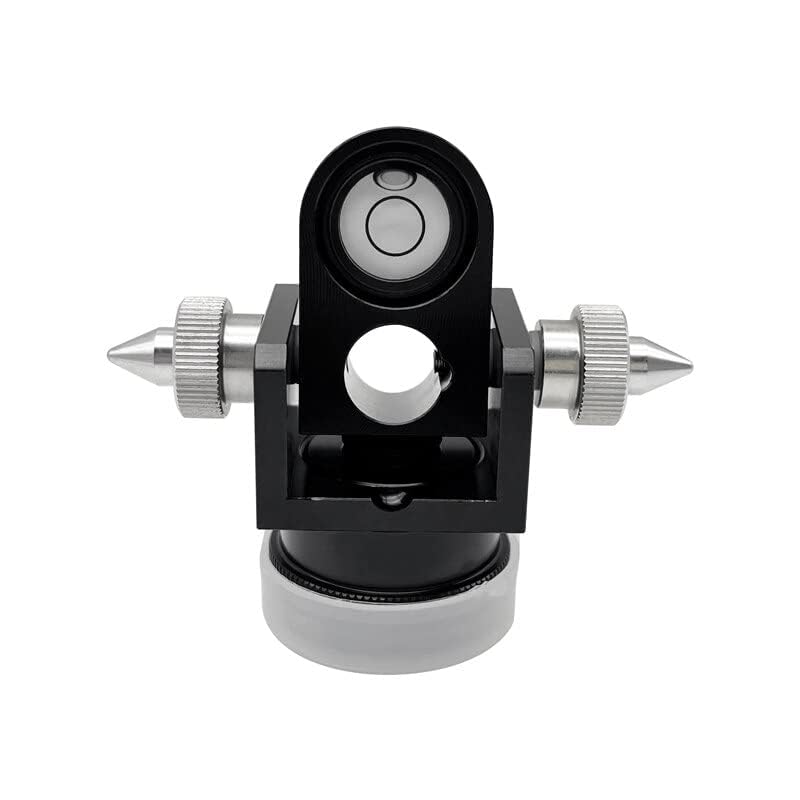 ADS103 Prism 0mm Constant 12mm Pole surveying reflector with adjustable leveling screws.