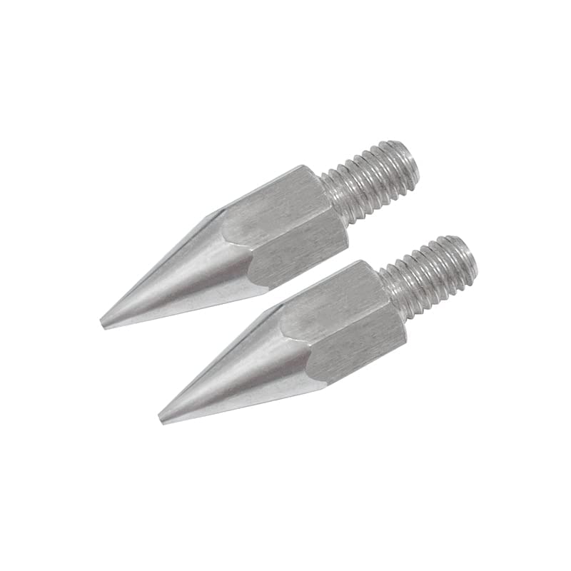 Prism Pole Point (2pcs) Stainless Steel M10/M9.7/M8/7.5mm for GPS RTK