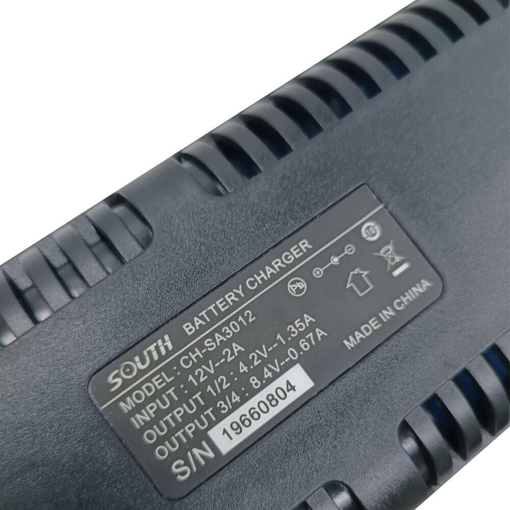 CH SA4012 Four Bay Charger for GNSS Batteries S82 BTNF L7408W R90 K9 Sandin T23 L7402