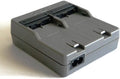 CDC77 Dual Charger for GM 52 Battery, dual-bay charger for total station instruments.