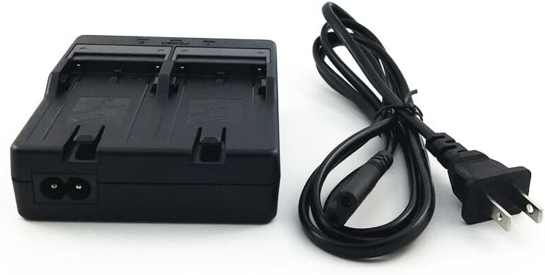 Dual Charger BC L2A for BDC Batteries, including charging slots and power cord.