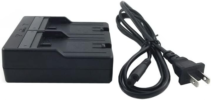 Dual Charger BC L2A for BDC Batteries with power cable for BT-L2 BDC46 BDC58 BDC70 battery charging.