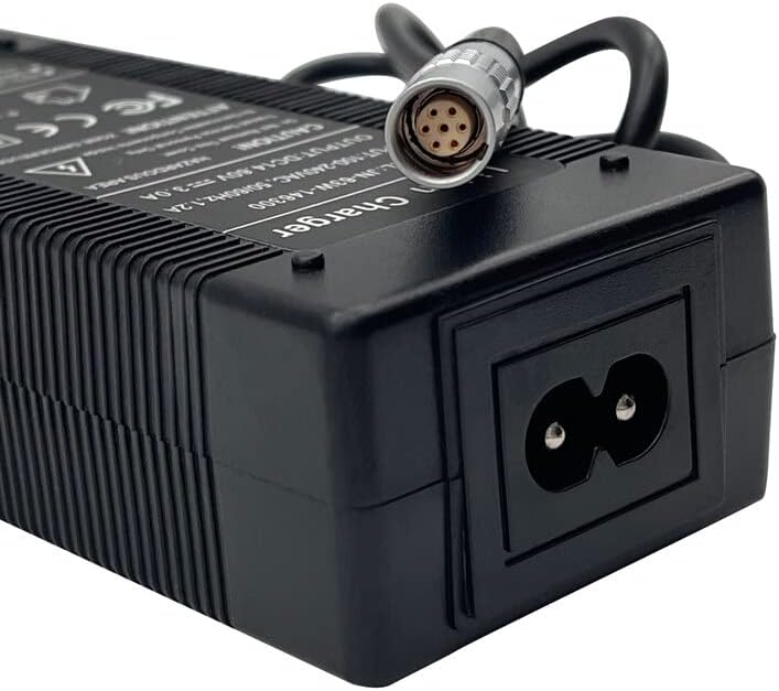 Charger for External Battery 7 Pin for charging surveying equipment batteries.