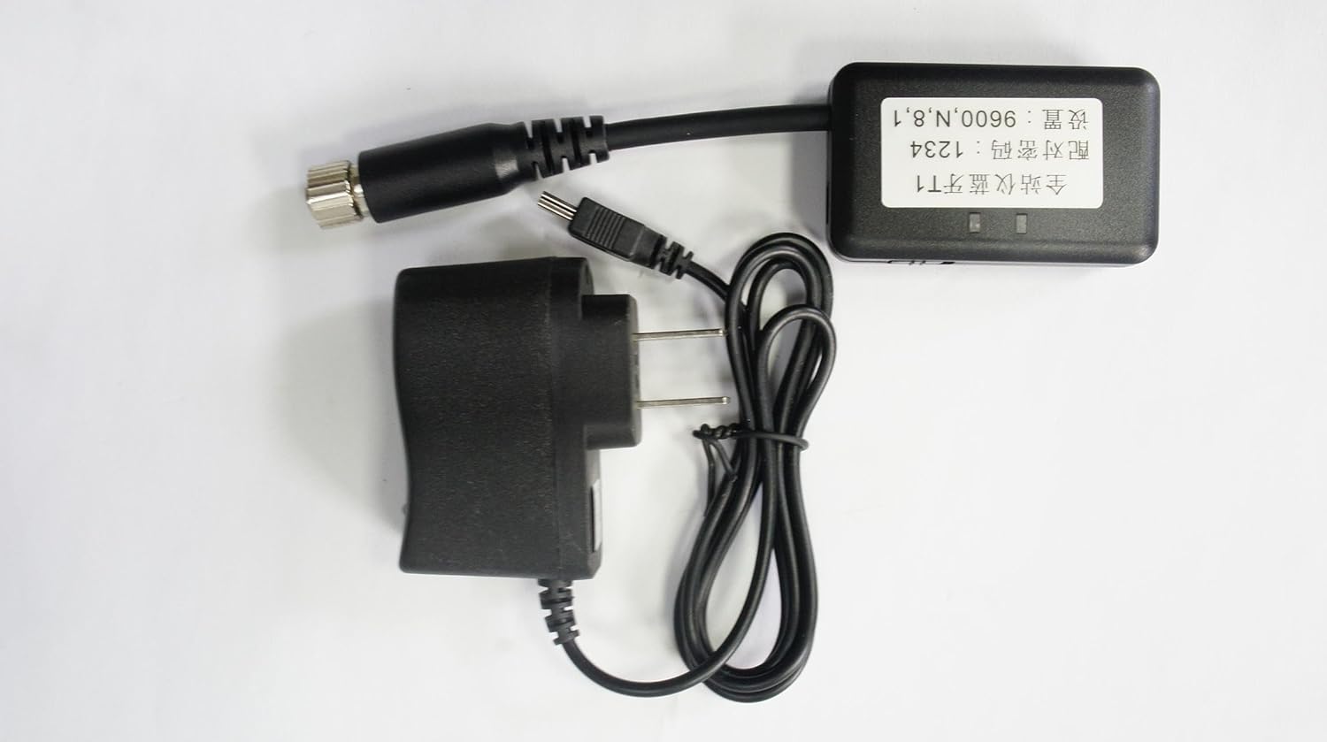 T1 Total Station Accessories: Bluetooth Power Cable, Durable Plastic Parts