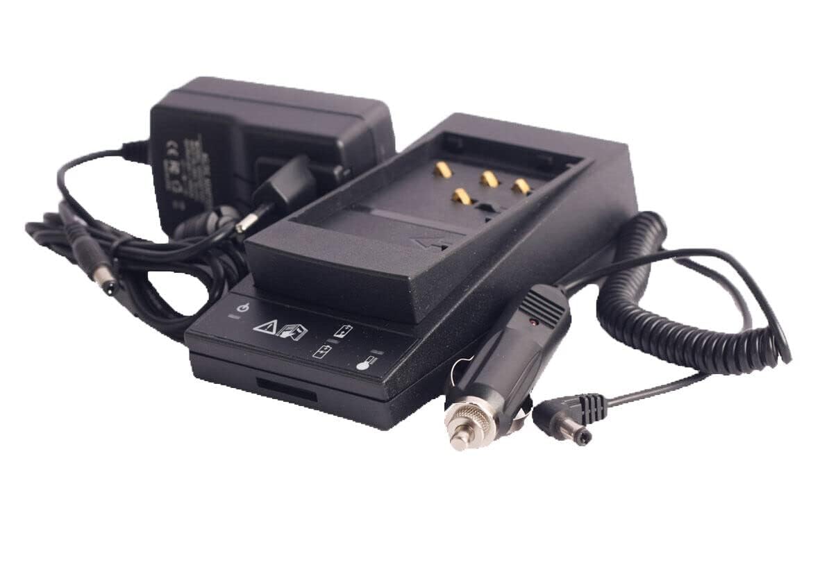 GKL112 Charger for TPS400 TPS800 GEB121 with power adapter and cables for Leica total stations.