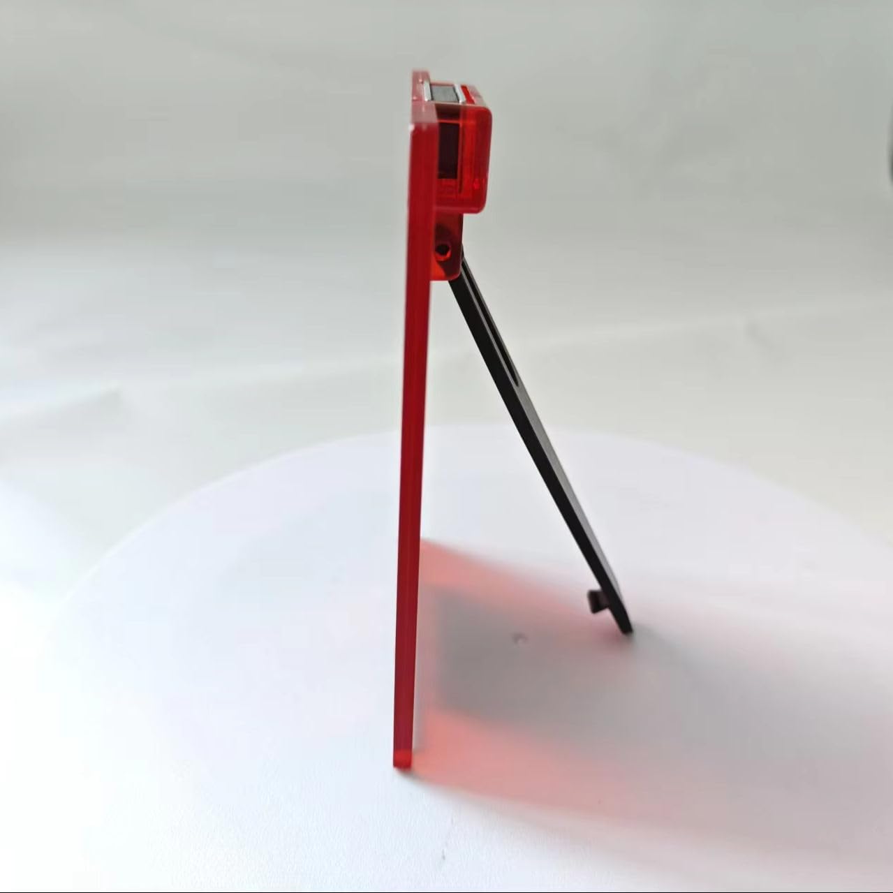 Ceiling Leveling Strip magnetic laser target for installation projects displayed at an angle.