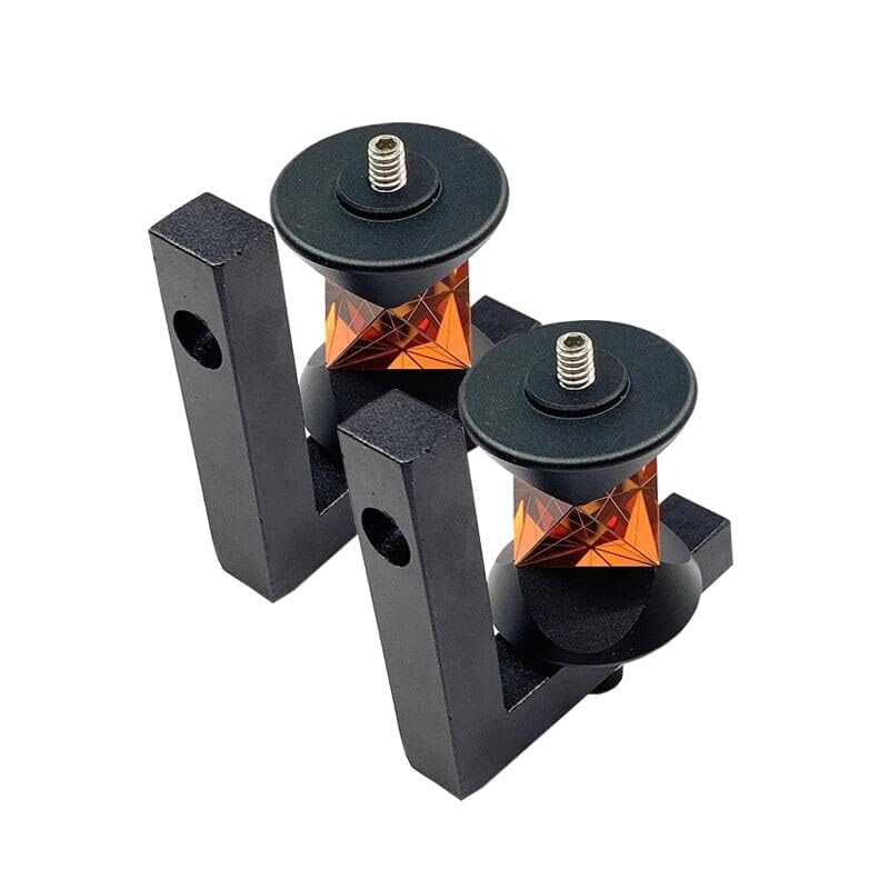 2PCS 360 Degree L bar Mini Prism for Total Station Replace GRZ101