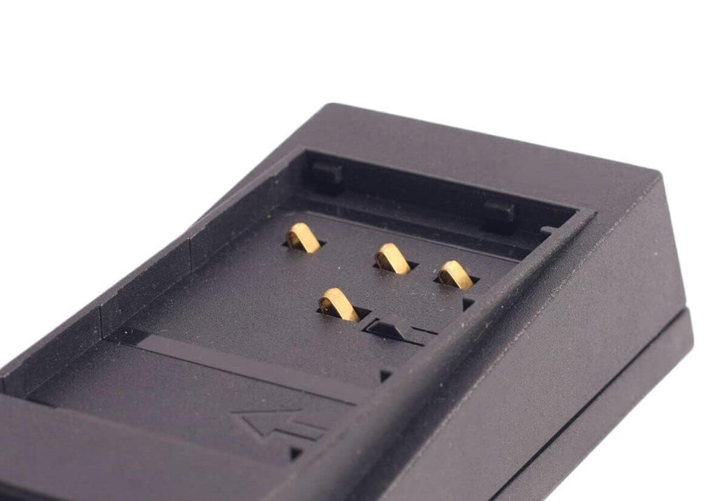 GKL112 Charger for TPS400 TPS800 GEB121 close-up view showing connectors for Leica total station batteries.
