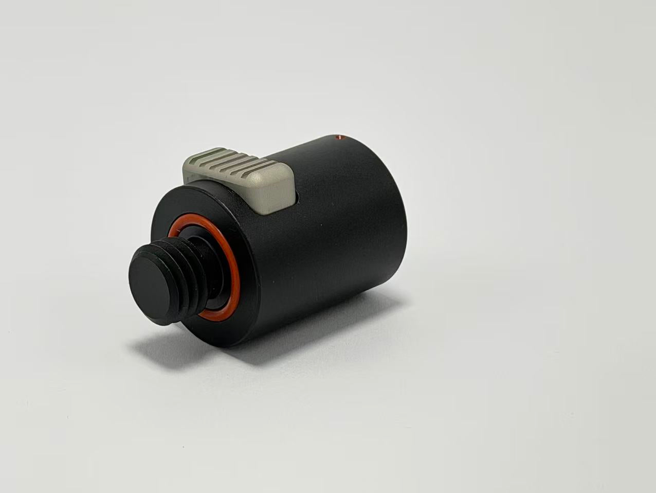 Quick Release Adapters for GPS Poles shown in black and gray with a secure attachment mechanism.