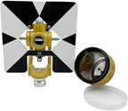 Single Prism 0mm Constant for Total Station with reflective target and mounting features.