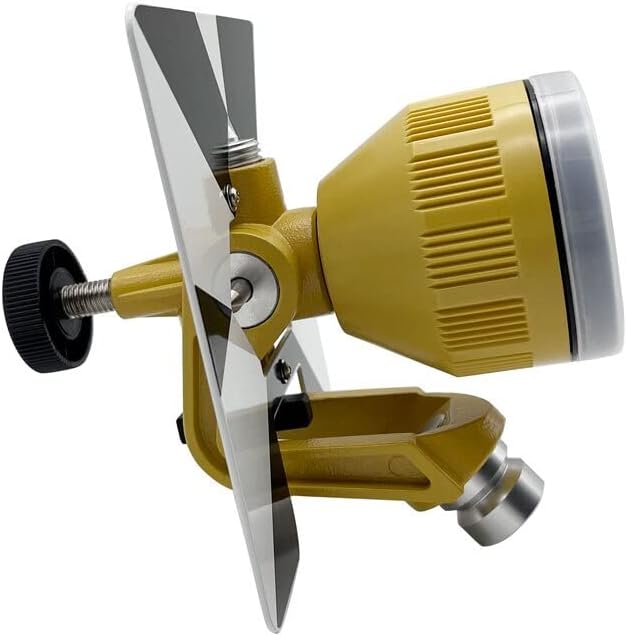 Single Prism 0mm Constant for Total Station with reflective target and mounting features.