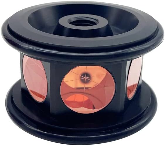 360 Degree Copper Coated Prism for Robotic Total Station showcasing its reflective design and durable construction.