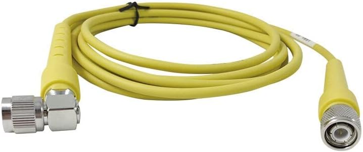 GPS Antenna TNC TNC Cable with yellow insulation, 2.8 meter length, for connecting GPS receivers and radios.