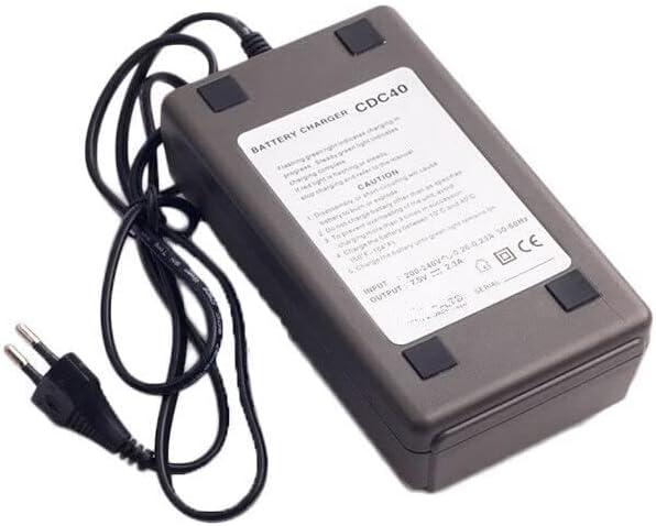 CDC40 Charger for BDC35 Battery and SET2110, professional grade Li-ion battery charger, 8.4V output.