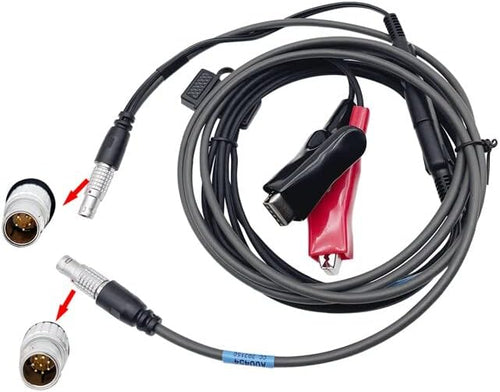 A00454 A00400 External Power Cable with Alligator Clips for GPS to PDL HPB RTK