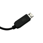 6 Pin USB Data Cable for Total Stations with USB connector and installation disc.