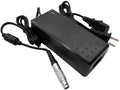 GEV242 Charger for GEB371 external battery with power cables and connector for total station GPS.