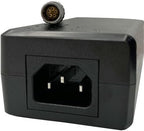 GEV242 Charger for GEB371 external battery with power cables and connector for total station GPS.