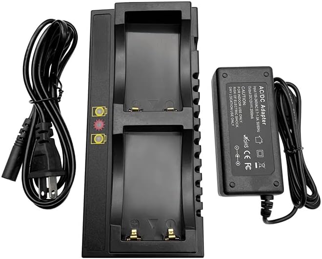Dual Charger For 5700 5800 R8 R7 R6 GNSS GPS Battery with adapter and power cables
