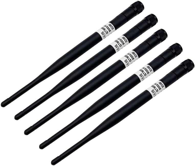 Right Angle RPTNC Whip Antenna 890 910 MHz 5 Pcs for SPS985 986 Rover Base