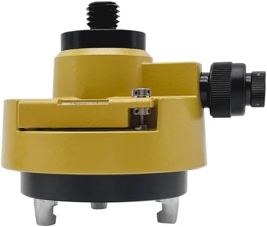 Three Jaw Adapter with Optical Plummet mounted for total stations and GPS receivers, precision-machined and wobble-free.