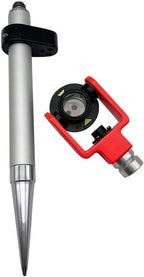 5 8x11 Mini Prism Pole Constant 0 30 designed for total station measurements in confined spaces, featuring a compact aluminum design.