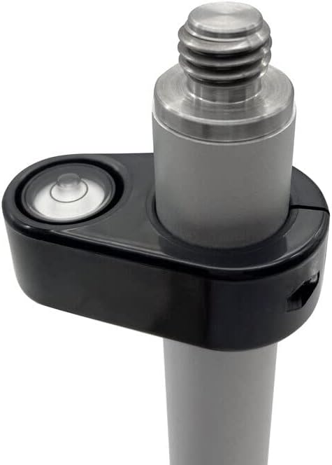 5 8x11 Mini Prism Pole Constant 0 30 designed for total station measurements in confined spaces, featuring a compact aluminum design.