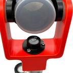 5 8x11 Mini Prism Pole Constant 0 30 designed for total station measurements in confined spaces, featuring a compact aluminum design.