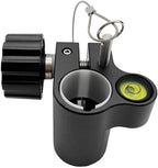 Lock Mechanism with Bubble for Prism Pole Metal Locking Pin
