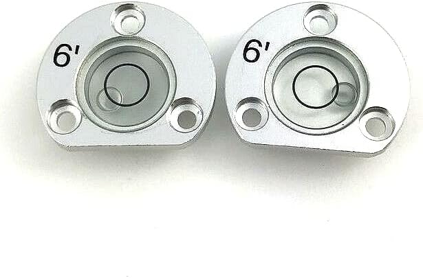 2PC Semicircle Level Bubble For TS02 TS06 TS09 TPS800 TPS400 Total Stations Aluminum Bubble SurveyingSemicircle Level BubbleAluminum BubbleBubble