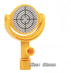 60mm Bireflex Target Tilting Reflector with Printed Cross Image