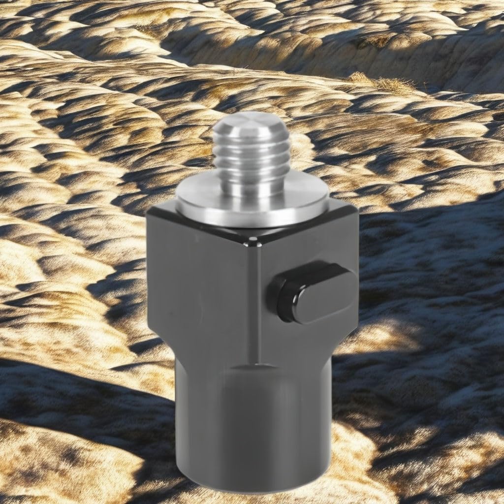 QRA04 Quick Release Adapter showcasing aluminum construction and quick-release lever for precision instruments.