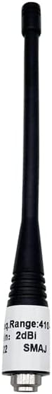 SMA Antenna for R10 GNSS: 410-470MHz Mini Rubber Duck for Internal Radio