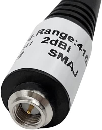 SMA Antenna for R10 GNSS: 410-470MHz Mini Rubber Duck for Internal Radio