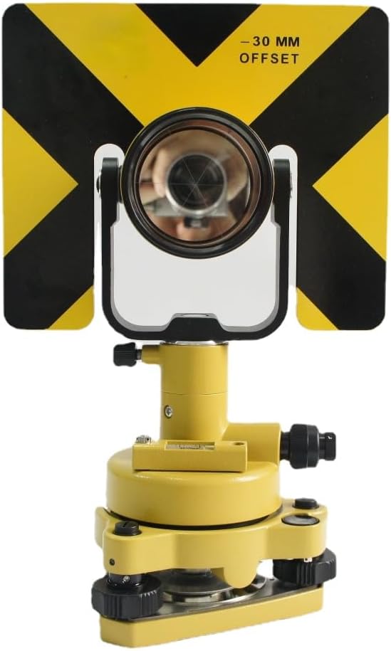 Prism Set With Tribrach and Adapter Surveying Prism Set