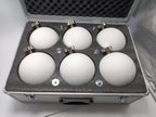 3D Scanner Spheres Calibration Target Set: 6-Pack with Aluminum Case