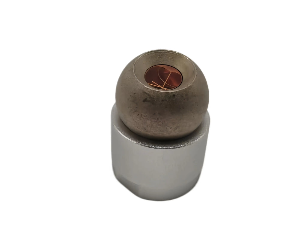 Geobok 1-Inch Copper-Coated Surveying Ball Prism (SMR) | Stainless Steel Corner Cube Reflector